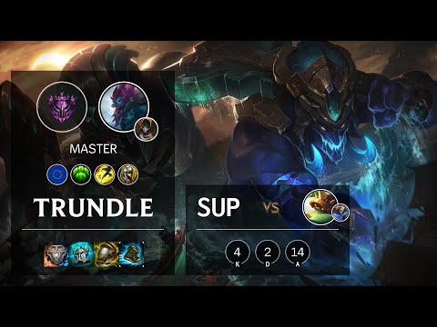 Trundle Support vs Rammus - EUW Master Patch 10.14