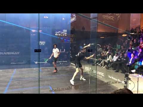 Ali Farag Backhand SloMo