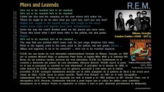 Maps and Legends - R.E.M.
