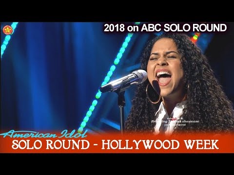 Britney Holmes sings “Dive”  Solo Round Hollywood Week American Idol 2018