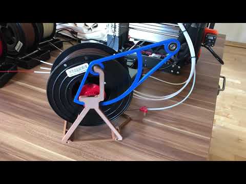 Auto-rewind spool holder for Prusa 3D printers with MMU - remove filament buffer!
