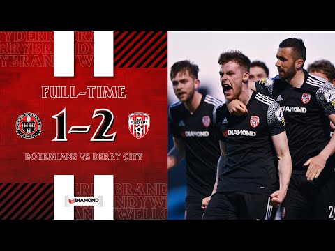 Bohemians 1-2 Derry City - SSE Airtricity League Highlights - 30/04/2021