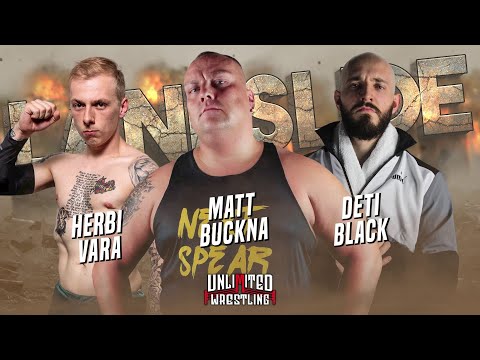 Deti Black vs. Matt Buckna vs. Herbi Vara | Unlimited Wrestling Landslide 2021