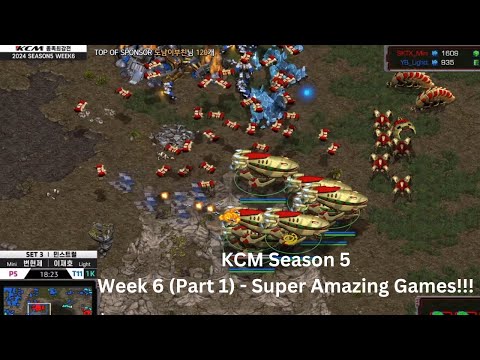 [Starcraft] Bình luận: KCM Week 6 Part 1 (Chi tiết lineup ở phần Comment)