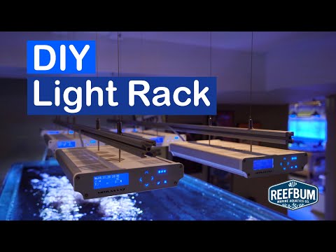3 Glass Walls: My Peninsula Tank Build Journey, Ep #12 - DIY Light Rack
