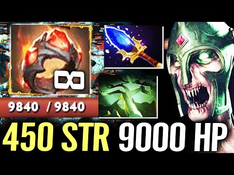 🔥 450STR Undying Giant's Ring — 9000 HP Biggest TITAN Ever Aghanim 30 STR/HIT WTF Cancer Dota 2 Pro
