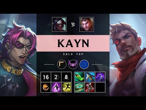 Kayn Top vs Jayce - EUW Master Patch 25.17