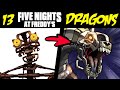What If FNAF Characters Were Dragons Full Saga Story Speedpaint