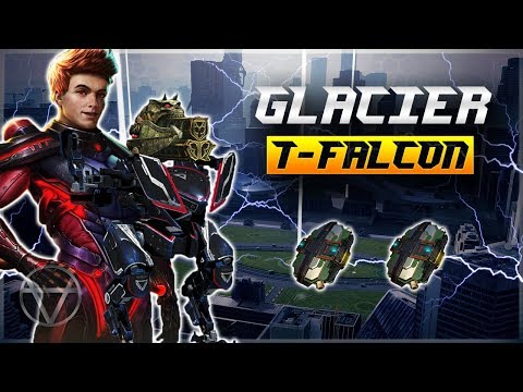 [WR] 🔥 Mk2 Maxed GLACIER T Falcon - Gameplay | War Robots