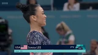 (BBC) Sunisa Lee BB TF 2024 Olympics
