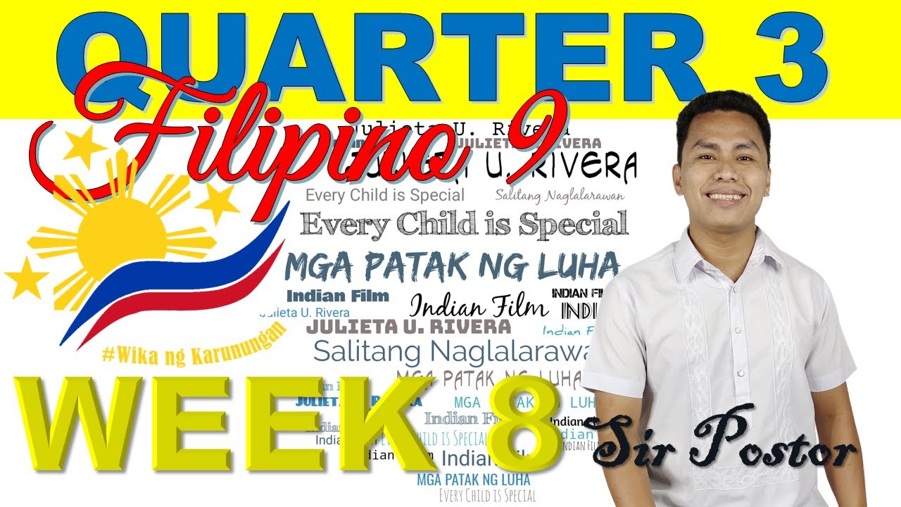 Quarter 3 | Filipino 9 – Week 8 | Mga Patak ng Luha – Halaw mula sa Every Child is Special