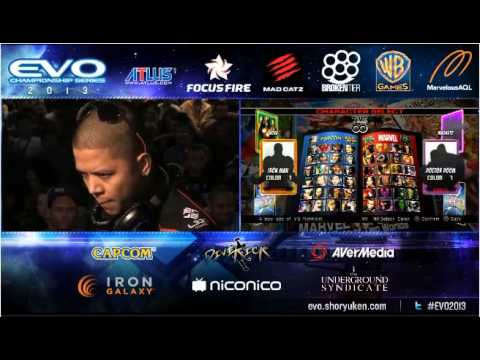 EVO2013 UMVC3 GU Marvelo vs FillipinoChamp