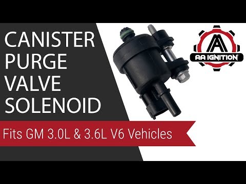 Canister Purge Valve Solenoid - Fits GM 3.0L & 3.6L V6 Vehicles