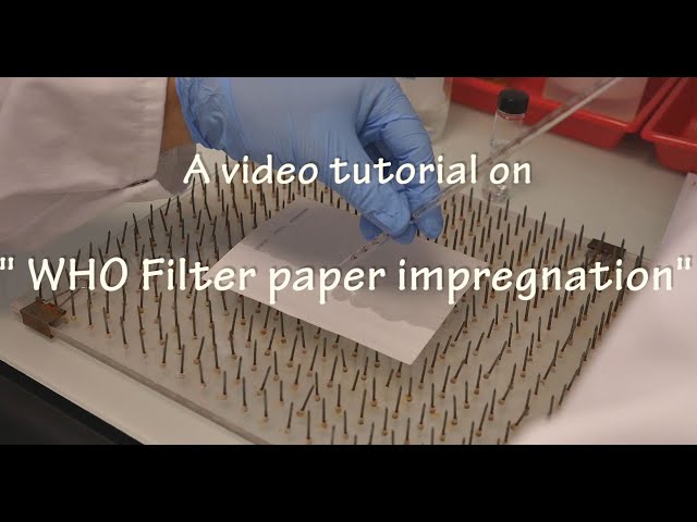 Understanding the WHO Filter Paper Impregnation for Sandflies | Magica