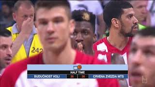 Buducnost - toile Rouge Belgrade - Mathias Lessort