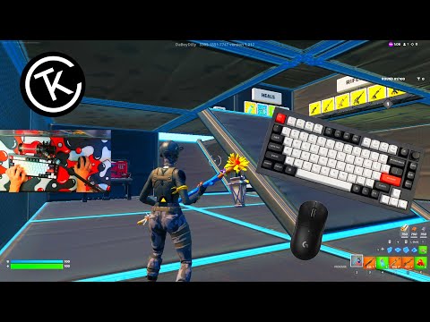 ⭐️Unboxing Keychron Q1 HE Keyboard⭐️ASMR Chill 🤩3V3V3 Go Goated 🎧 Satisfying Fortnite 360 FPS 4K⭐️