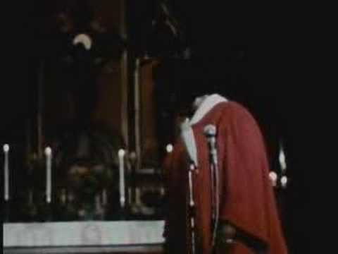 MAHALIA JACKSON Live  late 1960's  We shall overcome