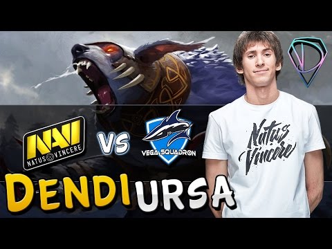 Dendi Safelane Ursa. Na`Vi vs Vega (game 3) @ EPICENTER S2