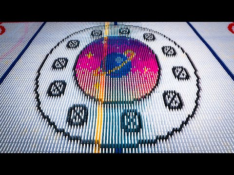 Building 750,000 Dominoes (New World Record for Amateurs!)