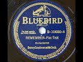 Benny Goodman & His Orchestra "Remember" Irving Berlin song (Fletcher Henderson arrangement) 1936