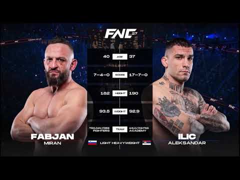 ALEKSANDAR (JOKER) ILIĆ VS MIRAN (SLO ROCKY) FABJAN FULL FIGHT / Fabjan nakautiran za 20 sekundi 