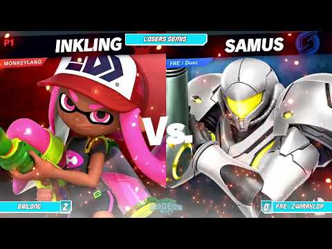 Munich Smash Academia Mini 3 - Losers Semi-Final - Bailong (Inkling) vs FRE | Zwirrklop (Samus)