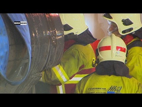 Luzern: Grosseinsatz nach Zugsentgleisung (Aktueller Stand Freitag, 24. März, 17.30 Uhr)