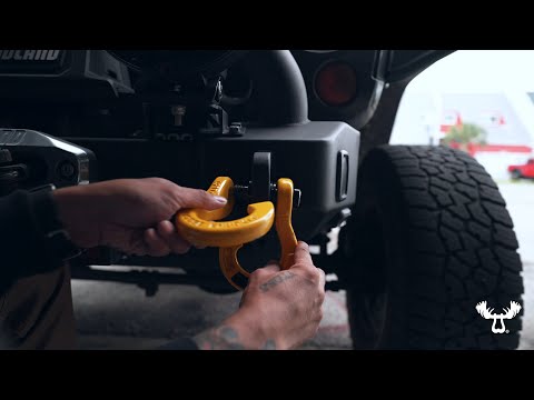 Moose Knuckle Offroad Jowl Split Recovery Shackle Installation