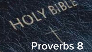 Proverbs 8 (NIV) The Audio Bible