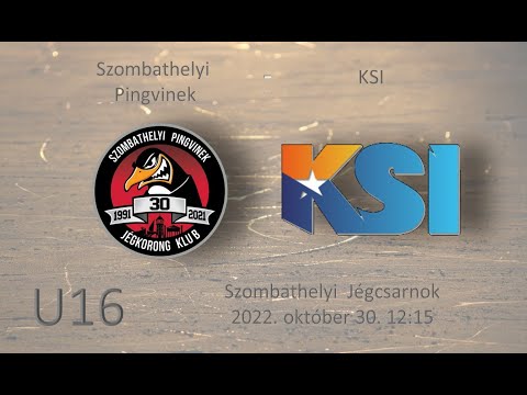 U16 57R Szombathelyi Pingvinek -  KSI (élő közvetítés)