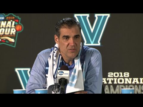 Villanova Basketball Coach Jay Wright, Players Hold Postgame Presser