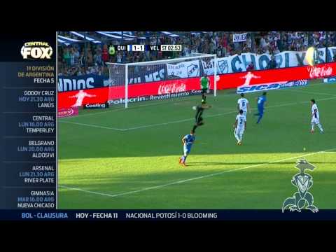 RESUMEN HD | Quilmes 2 Vs Velez 1 | Torneo 2015 | Fecha 05 | M. Caraglio