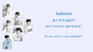 아스트로 (ASTRO) - You & Me (Thanks AROHA) Color Coded Lyrics HAN/ROM/ENG