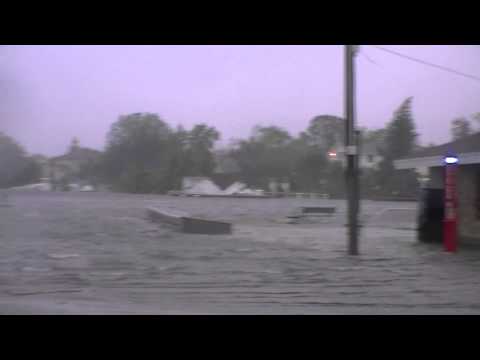 2011.08.28 Hurricane Irene - John J. Burns park boat launch