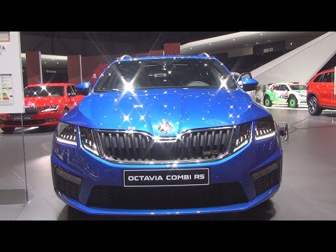 Škoda Octavia Combi RS 2.0 TDI 184 DSG 4x4 (2017) Exterior and Interior