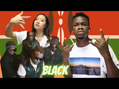 BLACK - NAIBOI X NYASHINSKI | Reaction Video + Learn Swahili | Swahilitotheworld