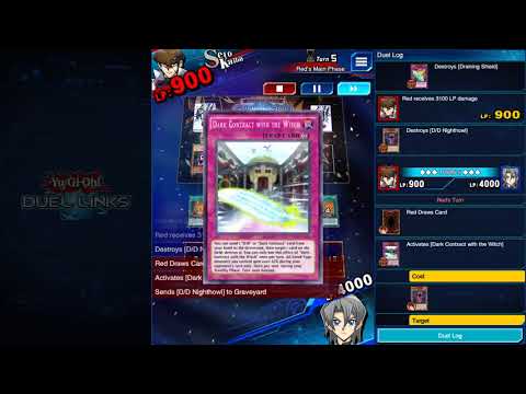 DDD vs Gravekeepers KC GT Ranked Replay   Yugioh Duel Links Game 592 no commentary
