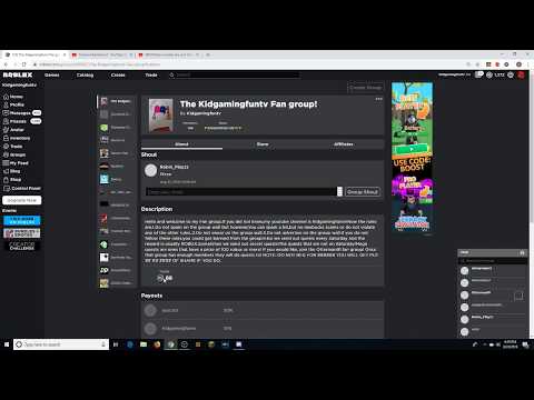 How to add funds to your Roblox group!