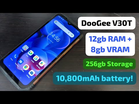 DooGee V30T Rugged Phone 256gb, 12gb RAM Review