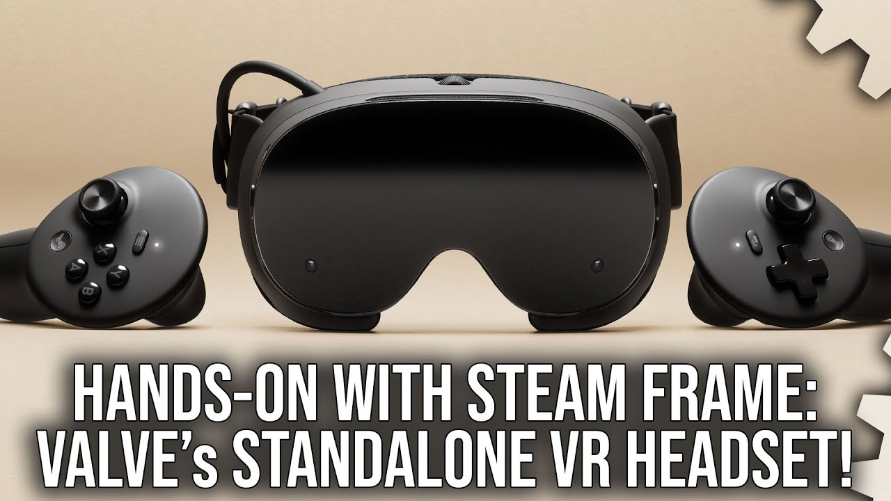 Valve's Steam Frame VR Headset: Hands-On + Impressions, Specs + Tech Breakdown