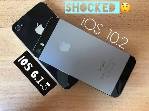 ❗️EXTREMELY  SURPRISED ❗️iPhone 4S (iOS 6.1.3) vs iPhone 5S (iOS 10.2) 📱 4S RAM is really slow ❌❗️