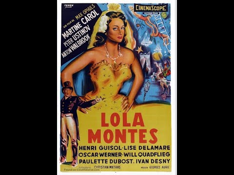 LOLA MONTES (1955) Theatrical Trailer - Martine Carol, Peter Ustinov, Anton Walbrook