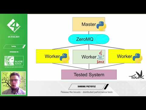 4Developers 2021: Release the locusts - distributed performance tests - Dominik Przybysz