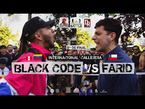 BLACK CODE vs FARID. 8os. 420 Backyard Battle Internacional Callejera 2022