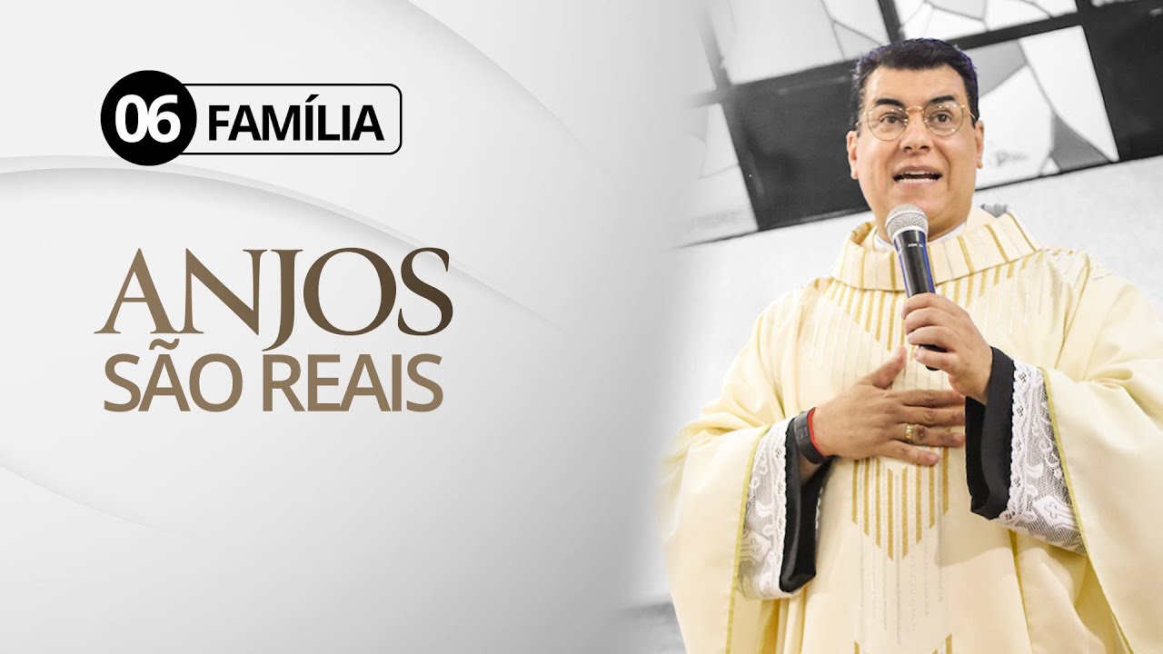 PREGAÇÃO PARA AS FAMÍLIAS #06 - ANJOS: são reais e estão no meio de nós! / Padre CHRYSTIAN SHANKAR