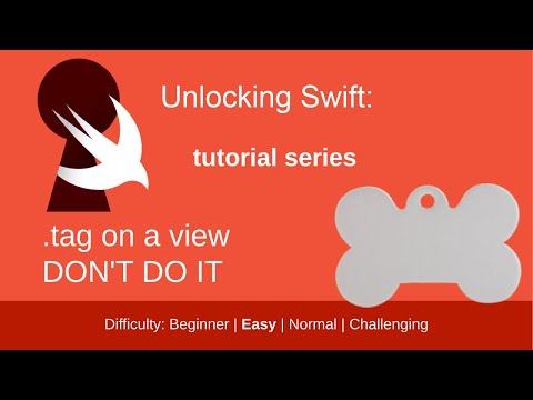 Please do NOT use View tags in your Swift project