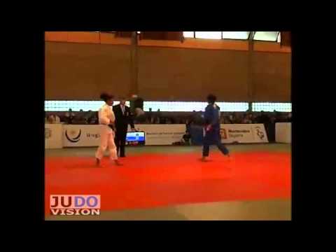 Judo Pan American Open Montevideo 2013: Maria PEREZ (PUR) - Sarah Myriam MAZOUZ (CAN) Bronze [-70kg]