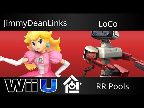 Heart of the South 2017 - JimmyDeanLinks (Peach) vs LoCo (ROB) - Smash 4 RR Pools