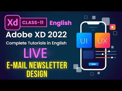 Free Adobe XD Tutorial User Experience Design for Beginners in English- Live Class 11
