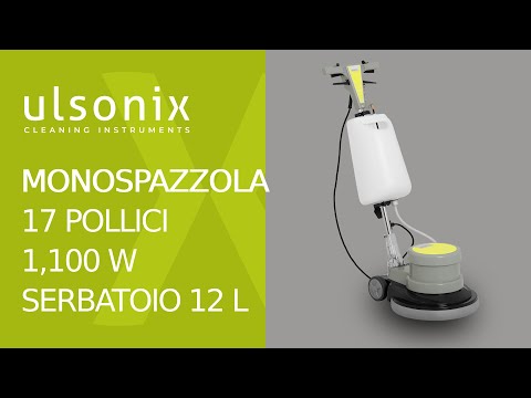 Video - Monospazzola - 17 pollici